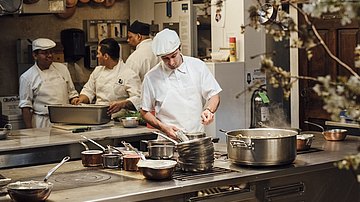 Die Kreationen des Spitzenkochs David Bouley kann man im „Bouley at Home“ im Flatiron District von Manhattan, genießen.  